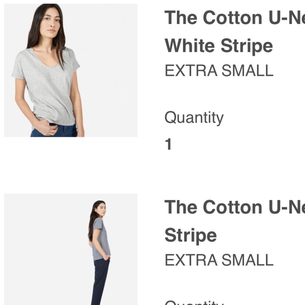 Bundle Of 2 Everlane Tops